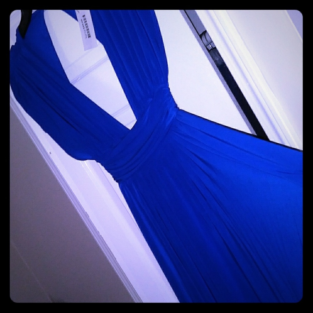 Blue Couture Dress